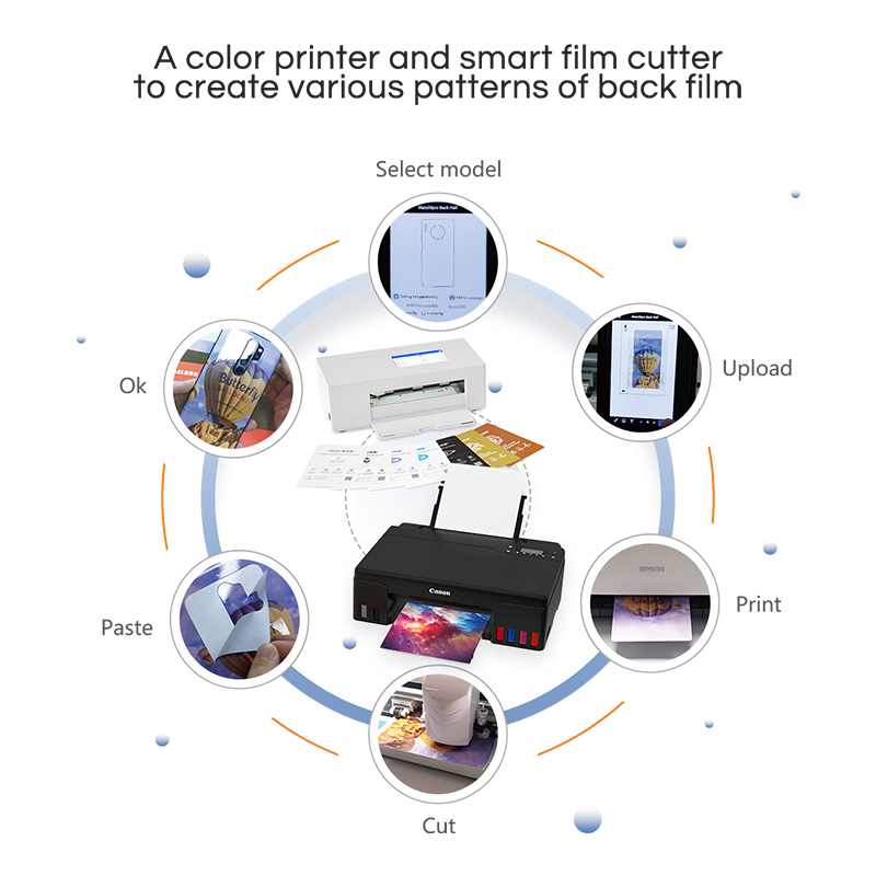 MTB-CUT M188型号智能切膜机打印机直连功能