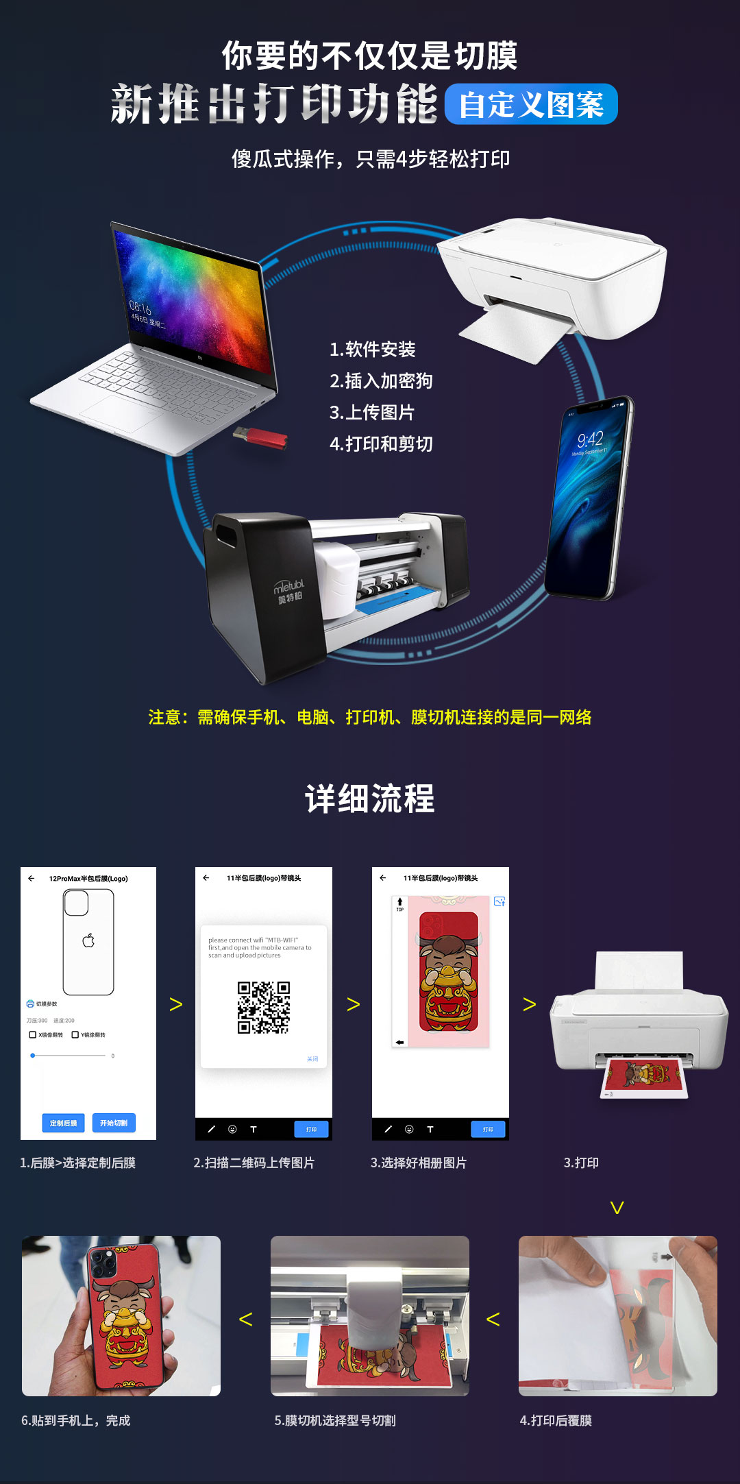 美特柏智能切膜机