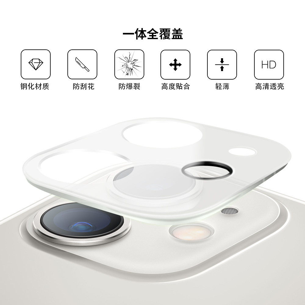 一体全包镜头保护膜